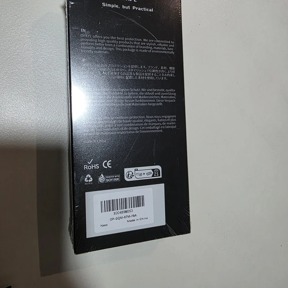 OPXYL 9H+ Tempered HD Screen Glass Protector for iPhone 16 Pro Max.